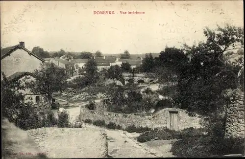 Ak Domevre Meurthe et Moselle, Teilansicht