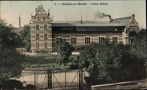 Ak Dombasle Meurthe et Moselle, Casino Solvay