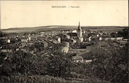 Ak Dieulouard Meurthe et Moselle, Panorama
