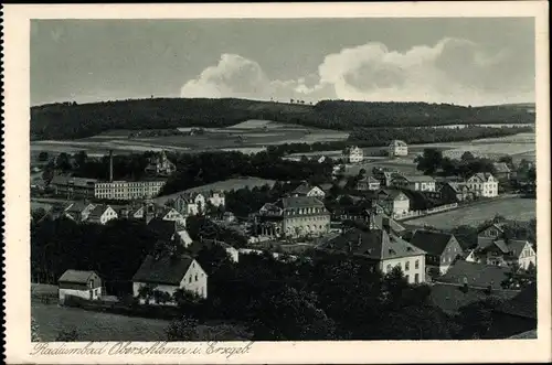 Ak Oberschlema Bad Schlema im Erzgebirge, Radiumbad, Panorama