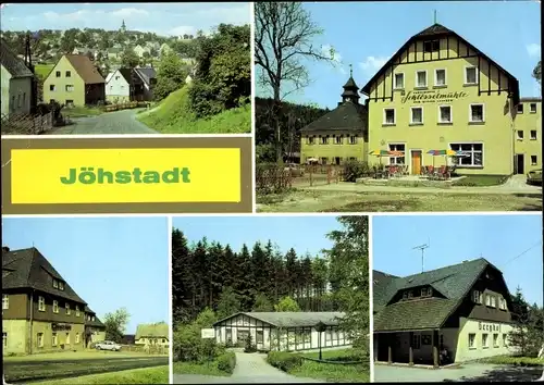Ak Dürrenberg Jöhstadt im Erzgebirge Sachsen, Ferienheim, Jugendherberge, Erholungsheim Berghof