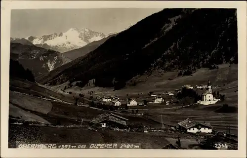 Foto Ak Obernberg am Brenner Tirol, Panorama