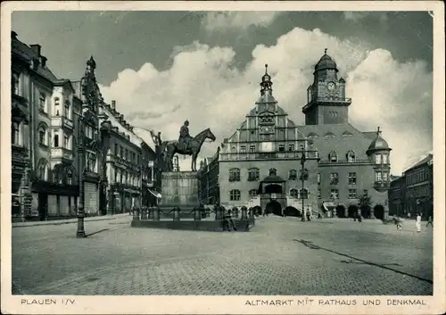 20 alte Ak Plauen im Vogtland, Diverse Ansichten