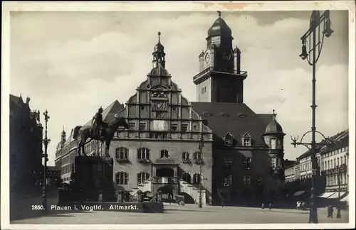 20 alte Ak Plauen im Vogtland, Diverse Ansichten