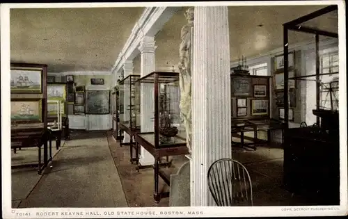 Ak Boston Massachusetts USA, Old State House, Robert Keayne Hall