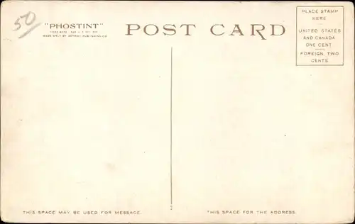 Ak Boston Massachusetts USA, Old State House, der Ratssaal