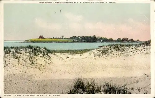 Ak Plymouth Massachusetts USA, Clark's Island