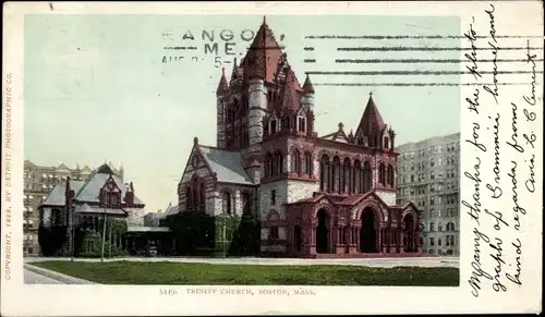 Ak Boston Massachusetts USA, Trinity Church