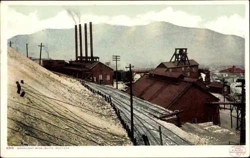 Ak Butte Montana USA, Moonlight Mine