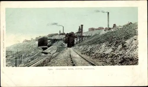 Ak Butte Montana USA, Anaconda Mine