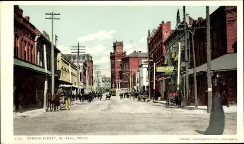 Ak El Paso Texas USA, Oregon Street
