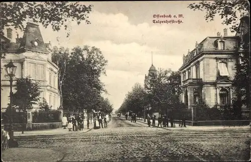 Ak Offenbach am Main Hessen, Tulpenhofstraße