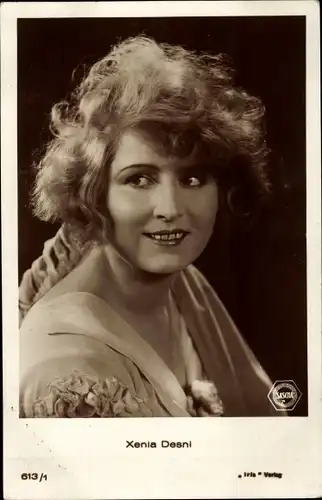 Ak Schauspielerin Xenia Desni, Portrait