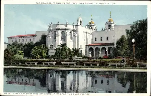 PC San Diego California USA, Panama California Exposition 1915, Varied Industries Building