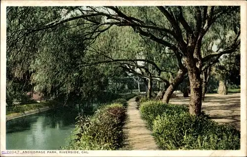 Ak Riverside County Kalifornien USA, Anchorage Park