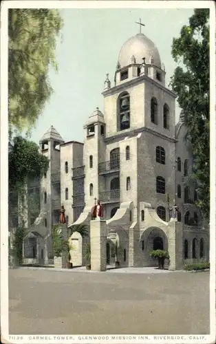 Ak Riverside County Kalifornien USA, Glenwood Mission Inn, Carmel Tower