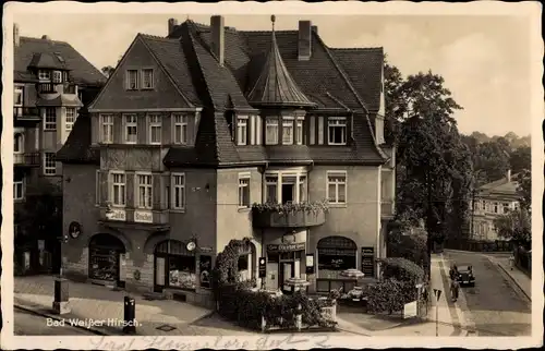 Ak Dresden Weißer Hirsch, Kaffee und Konditorei Bleicher