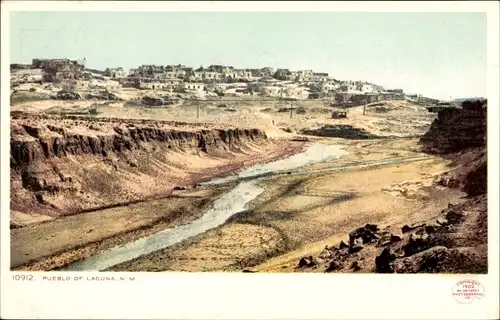 Ak Laguna Pueblo New Mexico USA, Panorama