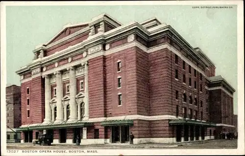 Ak Boston Massachusetts USA, Boston Opera House