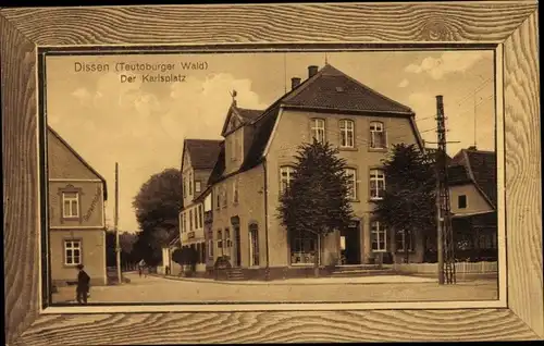 Passepartout Ak Dissen am Teutoburger Wald, Karlsplatz