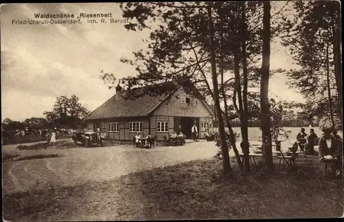 Ak Dassendorf in Lauenburg, Waldschänke Riesenbett