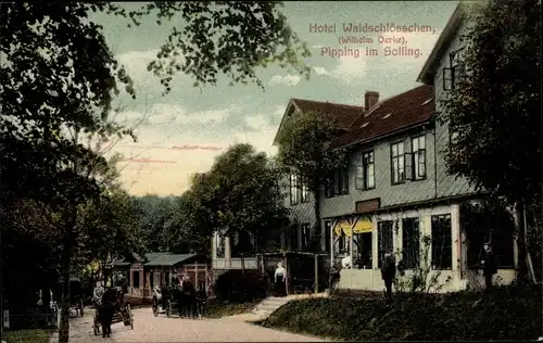 Ak Pipping Holzminden an der Weser, Hotel Waldschlößchen