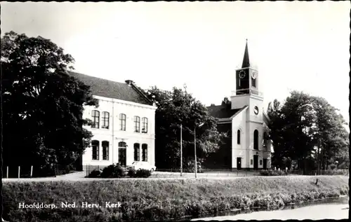 Ak Hoofddorp Haarlemmermeer Nordholland Niederlande, Ned. Rev. Kirche