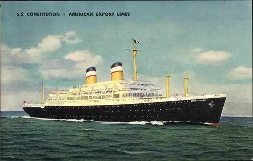 Ak Dampfer Constitution, American Export Lines