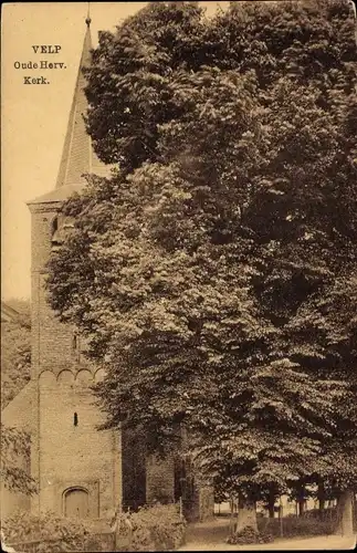 Ak Velp Gelderland Niederlande, Oude Herv. Kerk