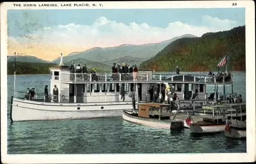 AK New York USA, The Doris Landing, Lake Placid