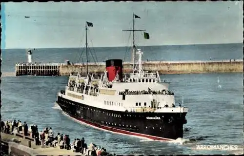 Ak Dieppe Seine Maritime, Linienschiff Arromanches