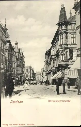 Ak Iserlohn im Märkischen Kreis, Wermingserstraße