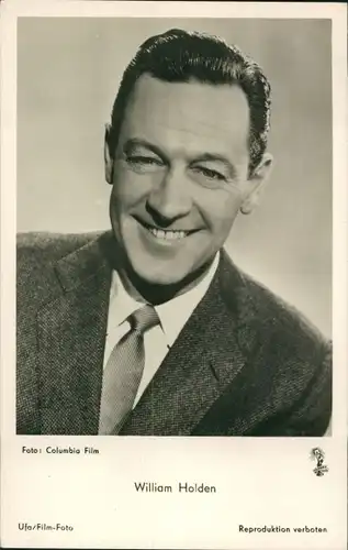 Ak Schauspieler William Holden, Portrait, Der Schlüssel