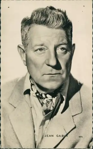 Ak Schauspieler Jean Gabin, Portrait