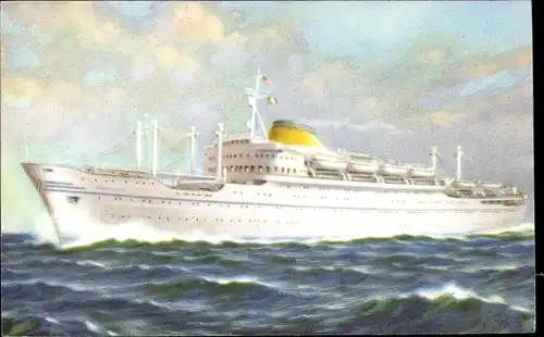 Ak Dampfschiff, Dampfer Oceania