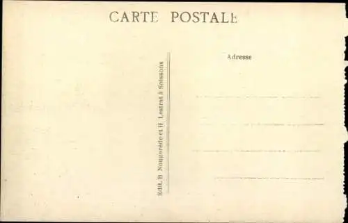 Ak Mont Notre Dame Aisne, deutsche Besatzung, Kaiser Wilhelm II