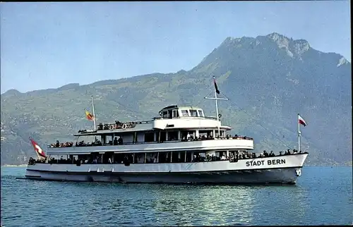 Ak Thunersee, MS Stadt Bern