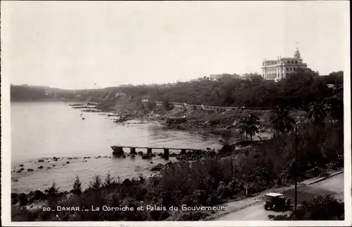 Ak Dakar Senegal, La Corniche und Gouverneurspalast