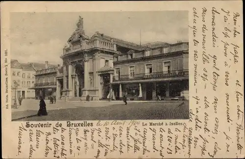 Ak Ixelles Elsene Brüssel Brüssel Belgien, Marken