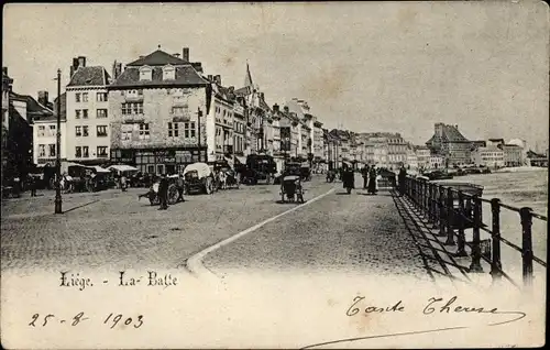Ak Liège Lüttich Wallonien, La Batte