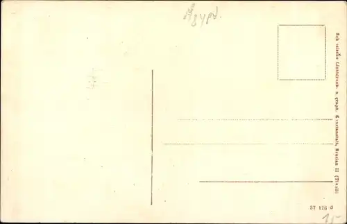 Ak Ägyptische Schule, Kinder, Schreibtafel