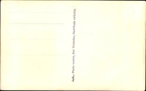 Foto Ak Verkehrsunfall, Auto im Graben