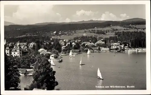 Ak Velden am Wörthersee in Kärnten, Bucht