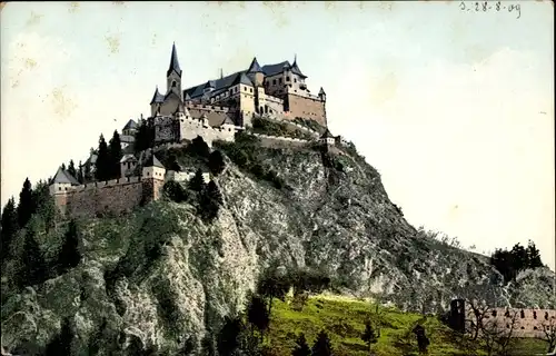 Ak Hochosterwitz Sankt Georgen am Längsee Kärnten, Burg Hochosterwitz