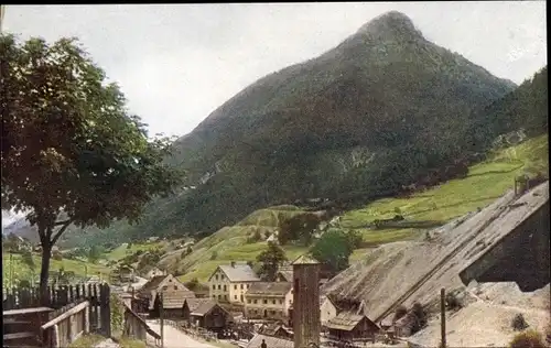 Ak Bleiberg Kreuth Kärnten, Gesamtansicht