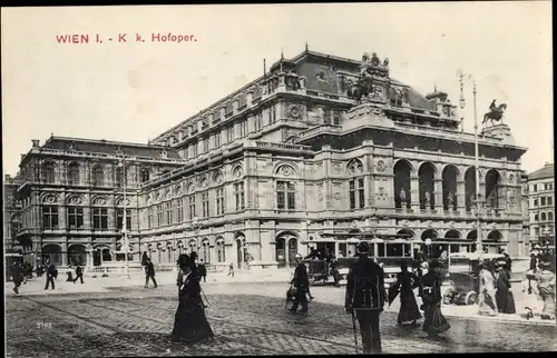 Ak Wien 1 Innere Stadt, K. k. Hofoper