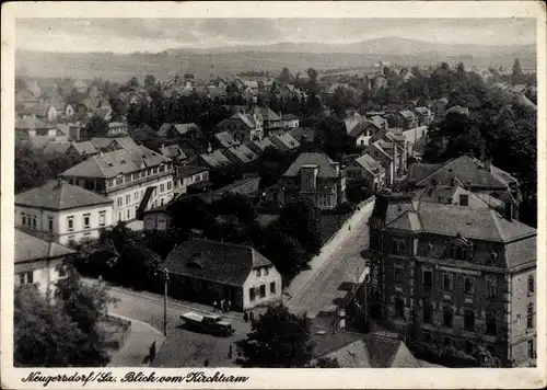 Ak Neugersdorf in der Lausitz, Blick vom Kirchturm