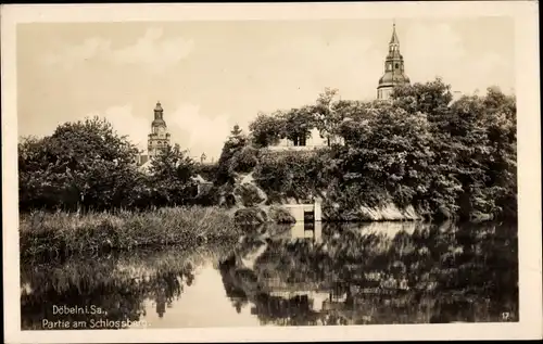 Ak Döbeln in Sachsen, Schlossberg, Kirchtürme