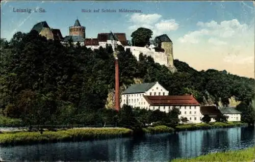 Ak Leisnig in Sachsen, Schloss Mildenstein