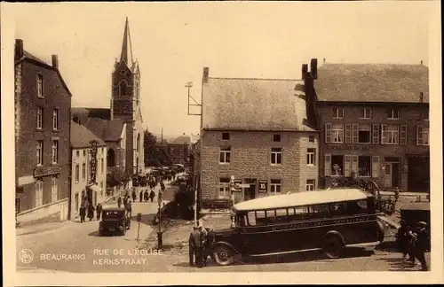 Ak Beauraing Wallonien Namur, Rue de l'Eglise